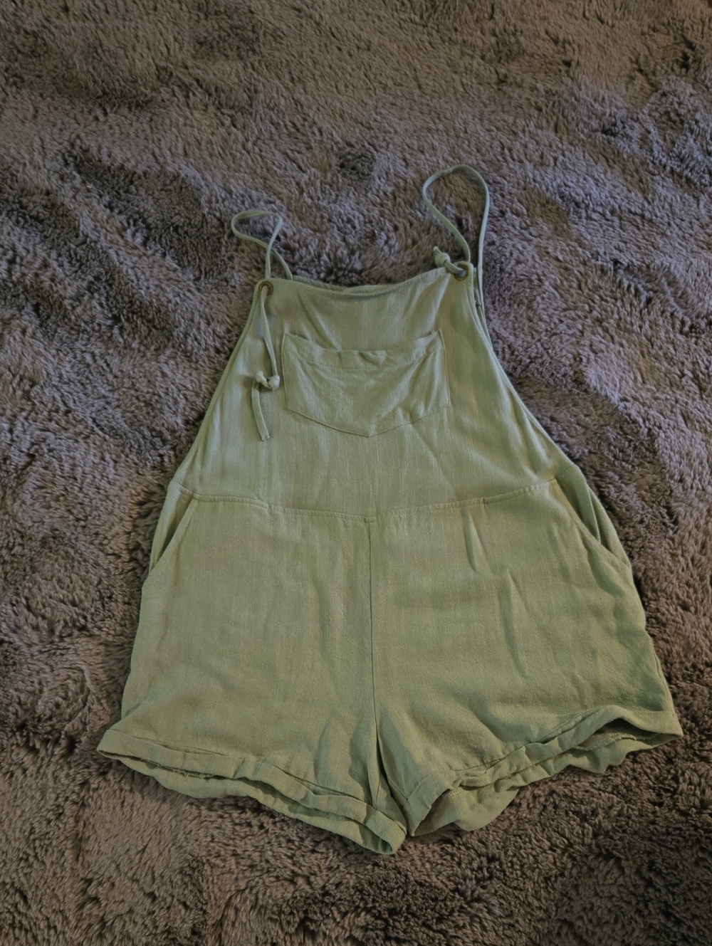 HYFVE Olive Green Sleeveless Romper Tank Top